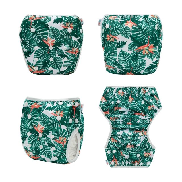 ALVABABY One Size Printed Swim Diaper -(SW-EW34A)