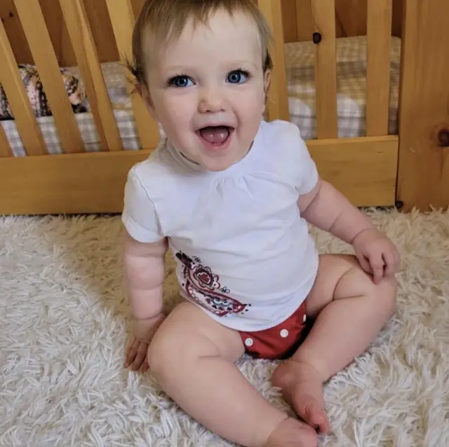 ALVABABY AWJ Lining Cloth Diaper with Tummy Panel for Babies -Red(WJT-B36A)