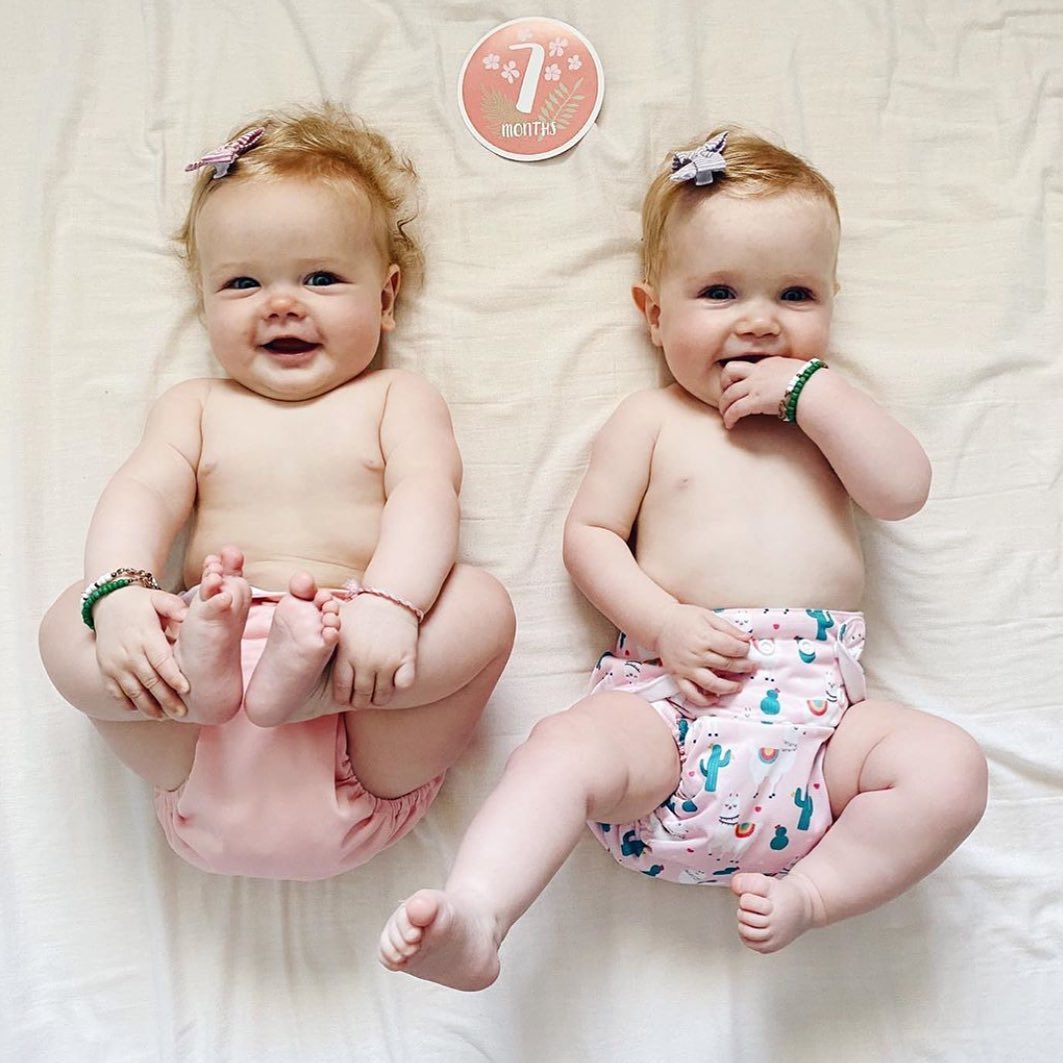 ALVABABY Big Size Cloth Diaper | Adjustable & Leakproof (Pink, ZB19A)