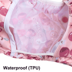 Reusable Cloth Diaper Cover with Snap Closure Cloth Diaper Shell for Prefold Flat or Fitted Diaper Inserts -(DC-EW27A)