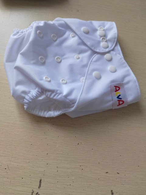 ALVABABY Reusable Diaper Covers with Snap Closure Cloth Diaper