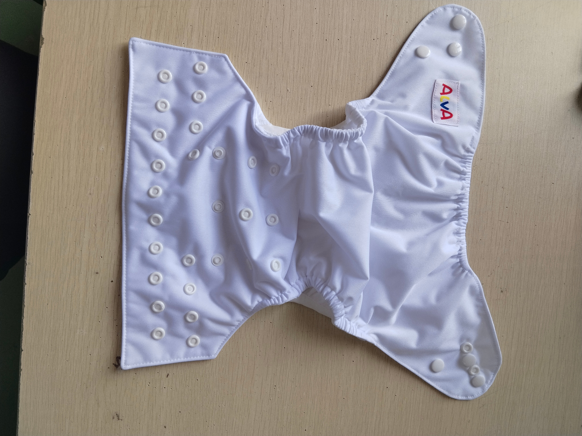 Reusable Cloth Diaper Cover with Snap Closure Cloth Diaper Shell for Prefold Flat or Fitted Diaper Inserts