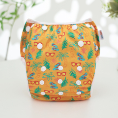 ALVABABY One Size Positioning  Printed Swim Diaper -(SWD-BS100A)