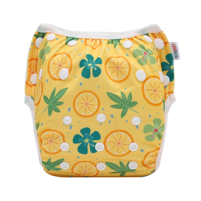 ALVABABY One Size Printed Swim Diaper -(SW-EW34A)
