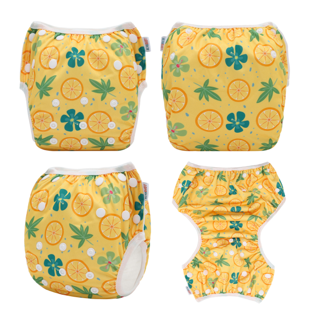 ALVABABY One Size Printed Swim Diaper -(SW-EW34A)