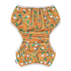 ALVABABY One Size Positioning  Printed Swim Diaper -(SWD-BS100A)