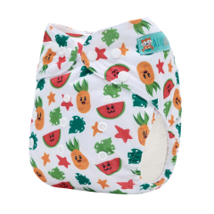 ALVABABY One Size Print Pocket Cloth Diaper-(H458A)