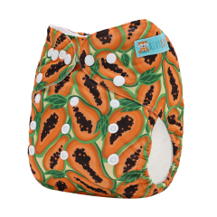 ALVABABY One Size Print Pocket Cloth Diaper-(H459A)