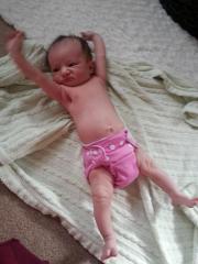 ALVABABY Newborn Pocket Cloth Diaper-Pink (SB08A)