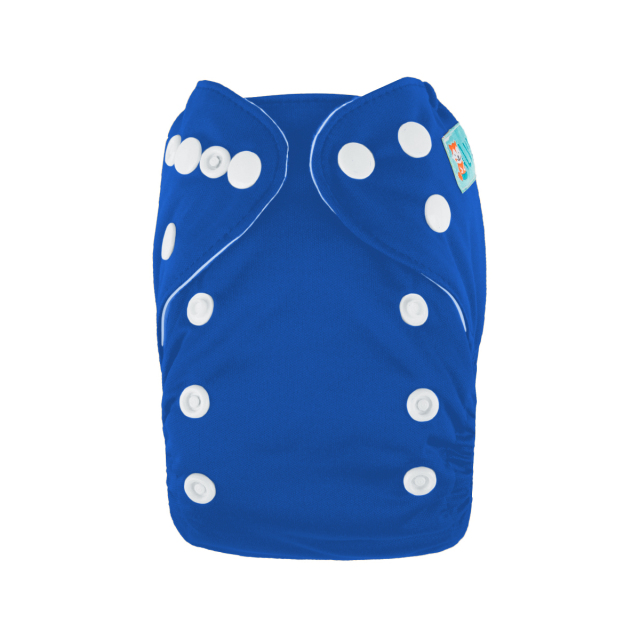 ALVABABY Newborn Cloth Diaper - Adjustable,Washable,Reusable Cloth Diaper with Pocket for Baby under 12lbs Navy blue (SB25A)