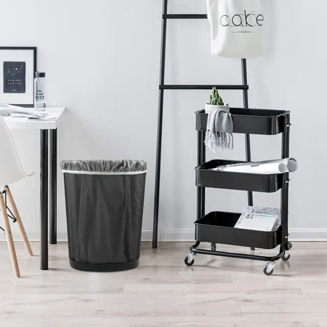 ALVABABY Reusable Pail Liner for Cloth Diaper,Rubbish Bag,Laundry -Black Color(PL-B26A)