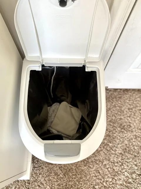 ALVABABY Reusable Pail Liner for Cloth Diaper,Rubbish Bag,Laundry -Black Color(PL-B26A)