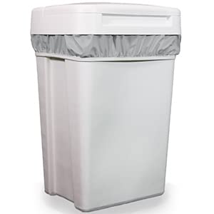 ALVABABY Large Reusable Diaper Pail Liner for Cloth Diaper Rubbish Bag Laundry (PL-B09A White)