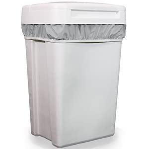 ALVABABY Large Reusable Diaper Pail Liner for Cloth Diaper Rubbish Bag Laundry White(PL-B09A)