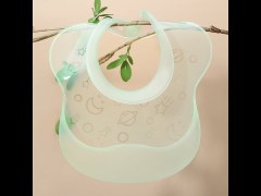 Silicone Baby Bib Lightweight Design Eases Pressure Bruising for Infants & Toddlers (SI03A)