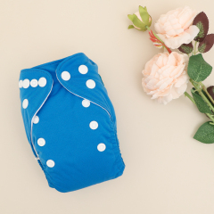 ALVABABY Newborn Cloth Diaper - Adjustable,Washable,Reusable Cloth Diaper with Pocket for Baby under 12lbs Blue(SB06A)