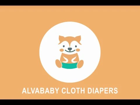 ALVABABY Printed Cloth Diaper - One Size Adjustable Washable & Reusable Diaper with Pocket for Babies (H414A Donut)