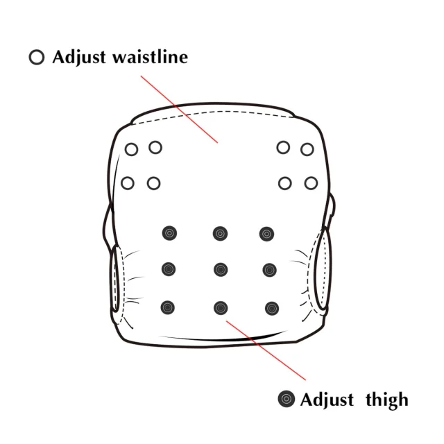 ALVABABY Reusable Swim Diaper - Adjustable One Size Swimwear for Infants & Toddlers (Crayfish, SW-BS90A)