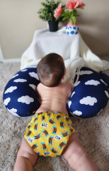 ALVABABY Reusable Swim Diaper - Adjustable One Size Swimwear for Infants & Toddlers (Bees, SW-BS92A)