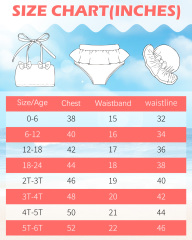 ALVABABY Toddler Baby Girls Swimsuit with Hat – Sleeveless Reusable Bathing Suit Bikini for Summer Beach & Pool
