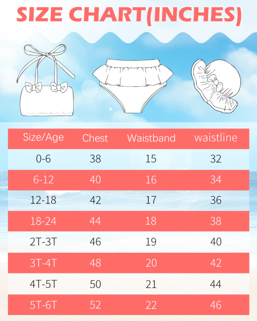 ALVABABY Toddler Baby Girls Swimsuit with Hat – Sleeveless Reusable Bathing Suit Bikini for Summer Beach & Pool