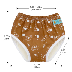 ALVABABY Printed Toddler Training Pant Training Underwear for Potty Training (X-EW17A)