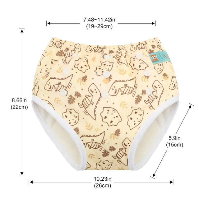 ALVABABY Printed Toddler Training Pant Training Underwear for Potty Training (X-EW20A)