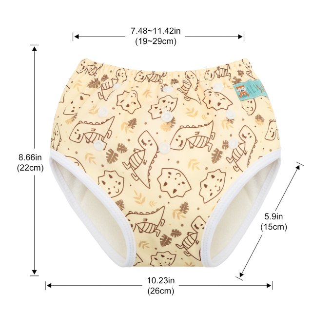 ALVABABY Printed Toddler Training Pant Training Underwear for Potty Training (X-EW20A)