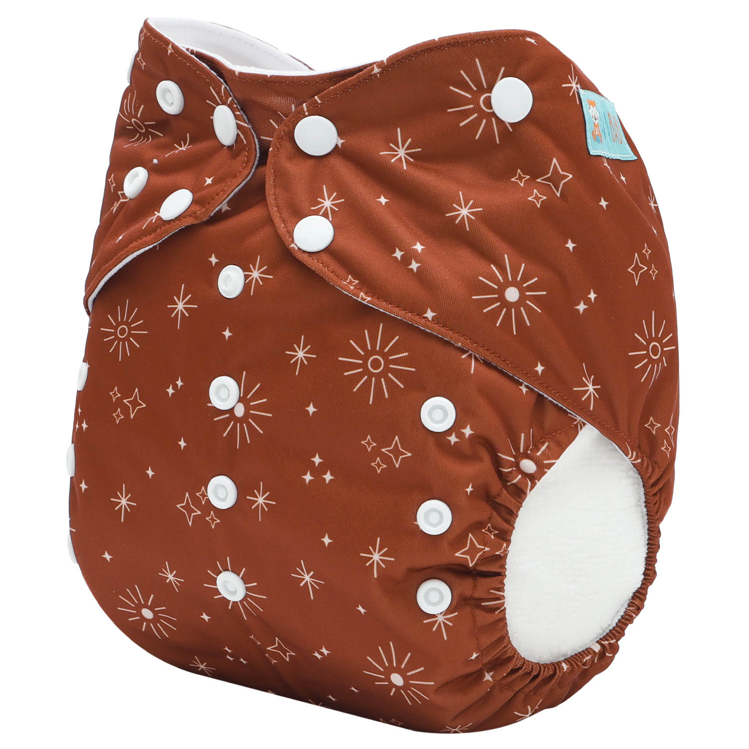 ALVABABY Big Size Cloth Diaper | Adjustable & Leakproof (Sun, Z-EW11A)