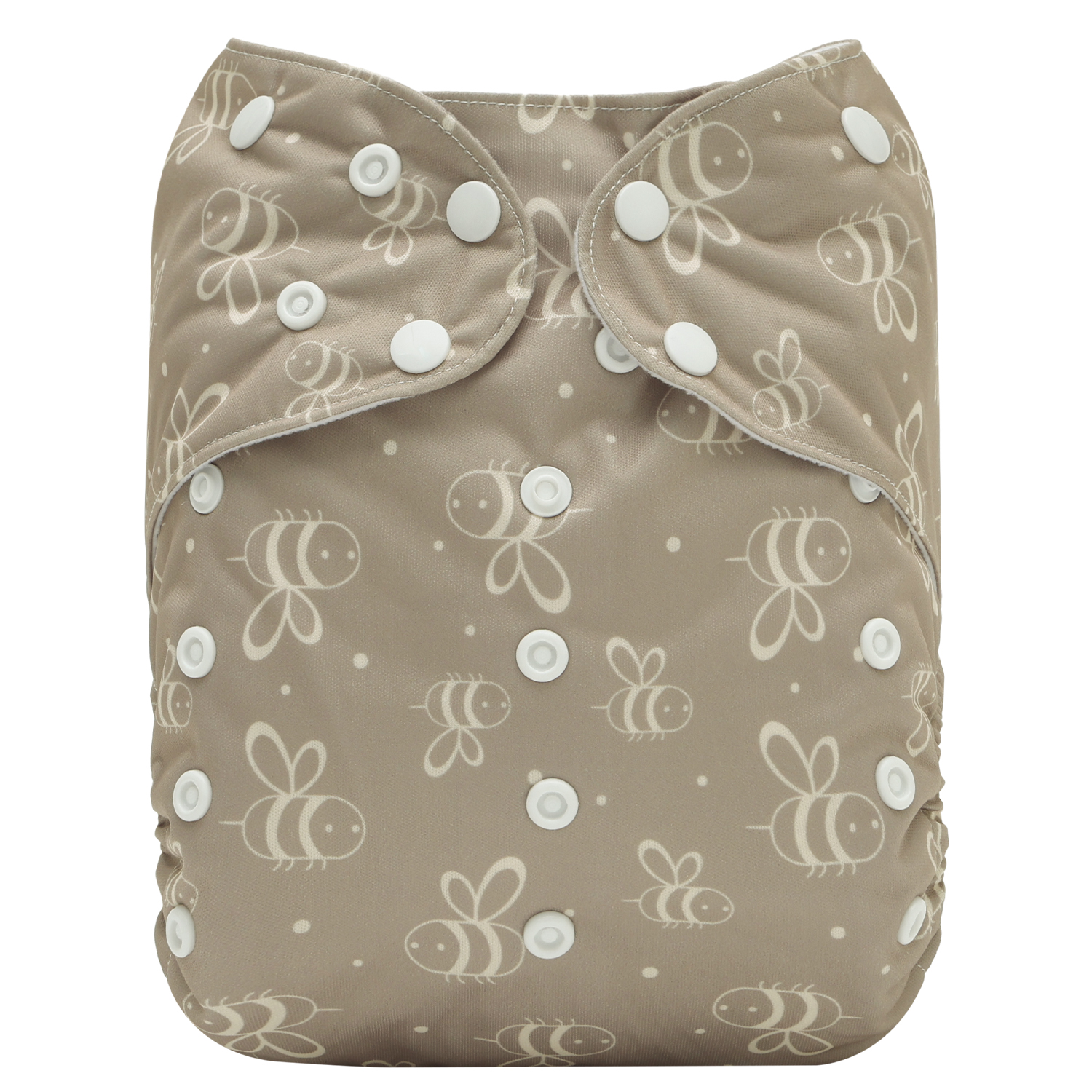 ALVABABY Big Size Cloth Diaper | Adjustable & Leakproof  (Bee, Z-EW16A)