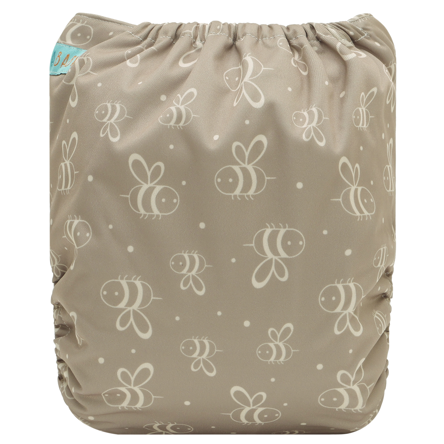 ALVABABY Big Size Cloth Diaper | Adjustable & Leakproof  (Bee, Z-EW16A)