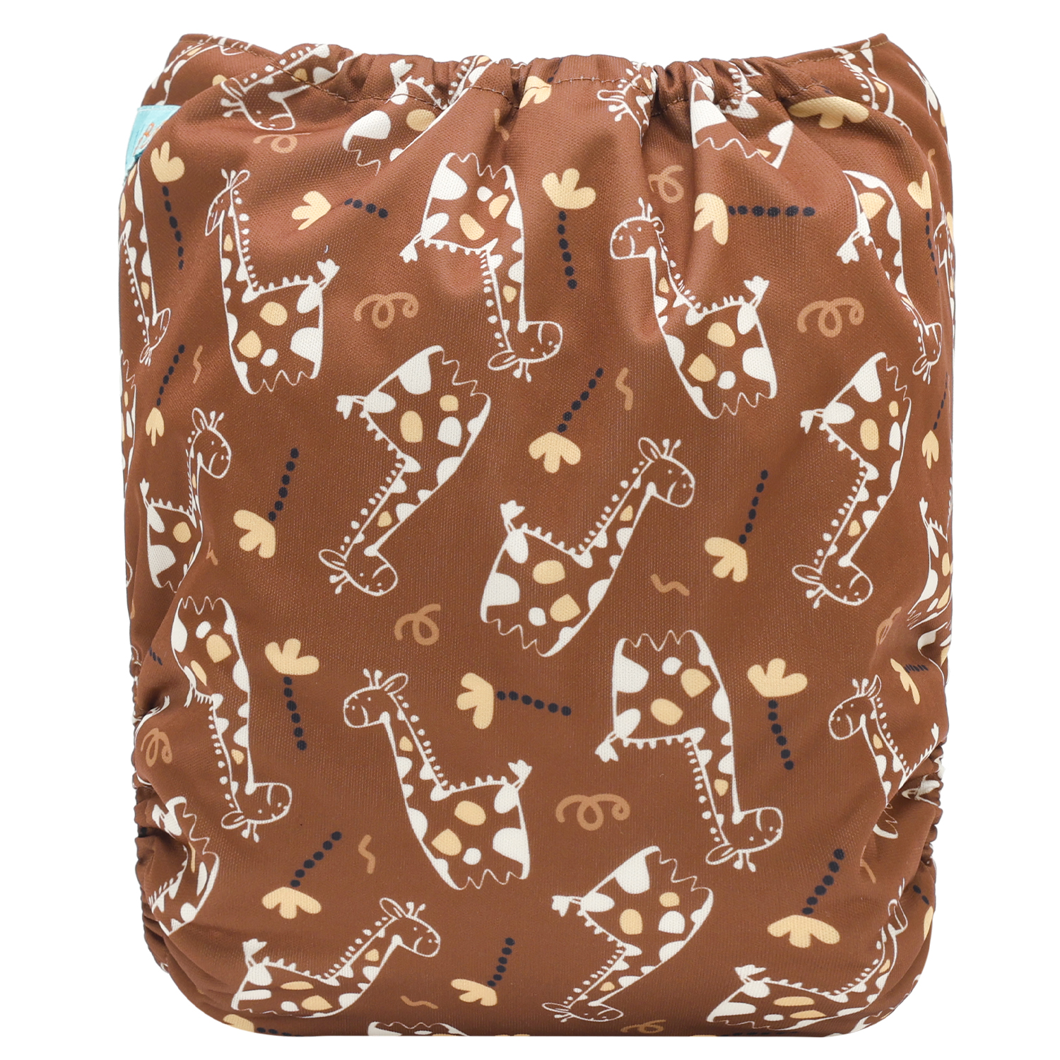 ALVABABY Big Size Cloth Diaper | Adjustable & Leakproof (Giraffe, Z-EW22A)
