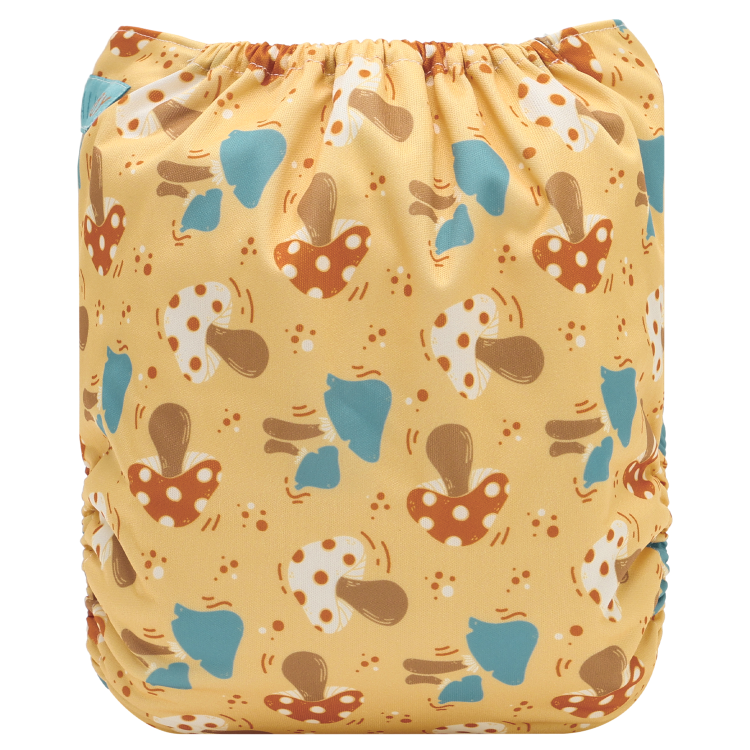 ALVABABY Big Size Cloth Diaper | Adjustable & Leakproof (Mushroom, Z-EW26A)