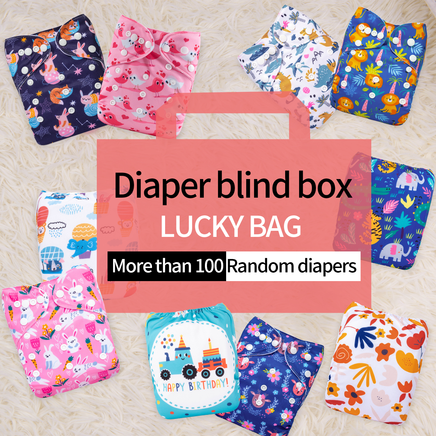 ALVABABY Cloth Diaper Blind Box