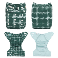 ALVABABY Waterproof Diaper Cover & Swim Diaper – Adjustable Reusable Diaper Shell