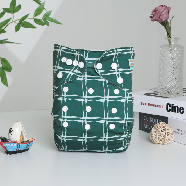 ALVABABY Waterproof Diaper Cover & Swim Diaper – Adjustable Reusable Diaper Shell