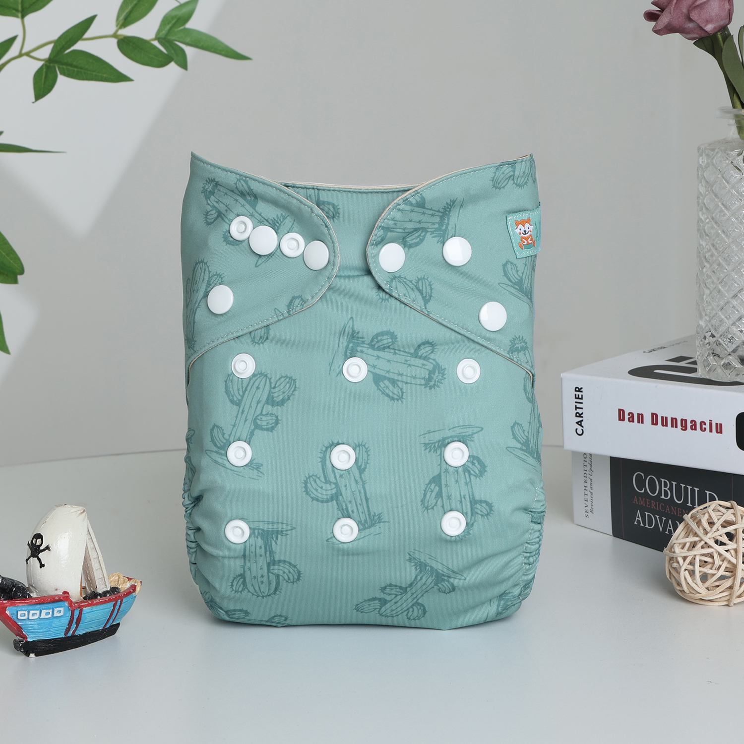 ALVABABY Waterproof Diaper Cover & Swim Diaper – Adjustable Reusable Diaper Shell (CDC-EW39A-WZ)