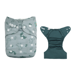 ALVABABY Waterproof Diaper Cover & Swim Diaper – Adjustable Reusable Diaper Shell