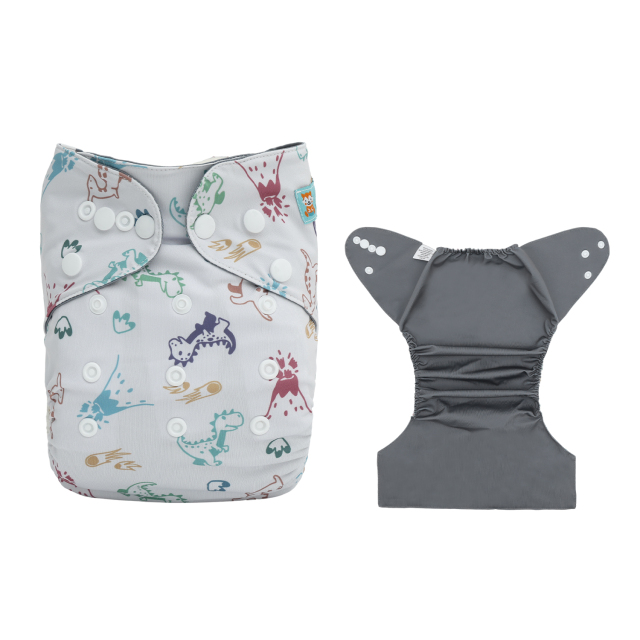 ALVABABY Waterproof Diaper Cover & Swim Diaper – Adjustable Reusable Diaper Shell