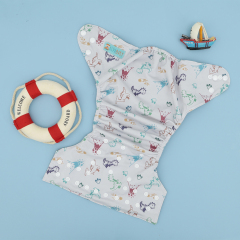 ALVABABY Waterproof Diaper Cover & Swim Diaper – Adjustable Reusable Diaper Shell