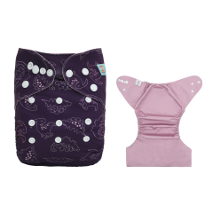 ALVABABY Waterproof Diaper Cover & Swim Diaper – Adjustable Reusable Diaper Shell