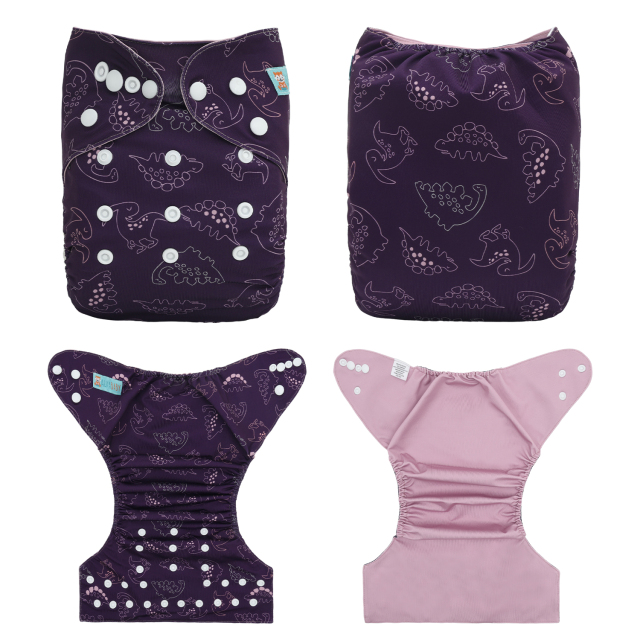 ALVABABY Waterproof Diaper Cover & Swim Diaper – Adjustable Reusable Diaper Shell