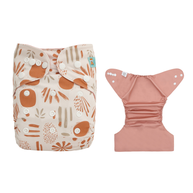 ALVABABY Waterproof Diaper Cover & Swim Diaper – Adjustable Reusable Diaper Shell