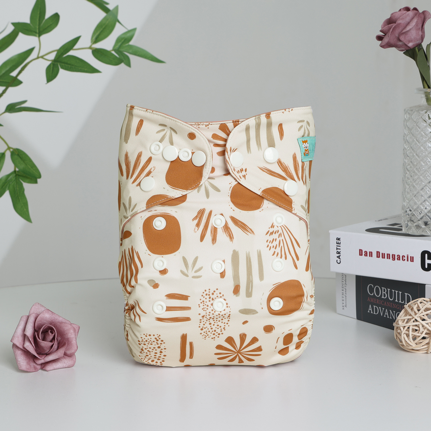 ALVABABY Waterproof Diaper Cover & Swim Diaper – Adjustable Reusable Diaper Shell (CDC-EW47A-WZ)