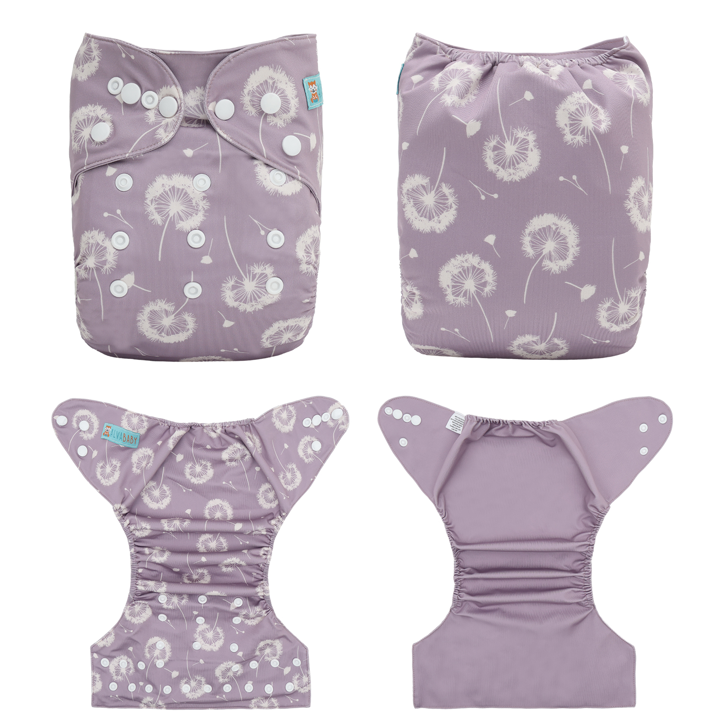 ALVABABY Waterproof Diaper Cover & Swim Diaper – Adjustable Reusable Diaper Shell (CDC-EW49A-WZ)