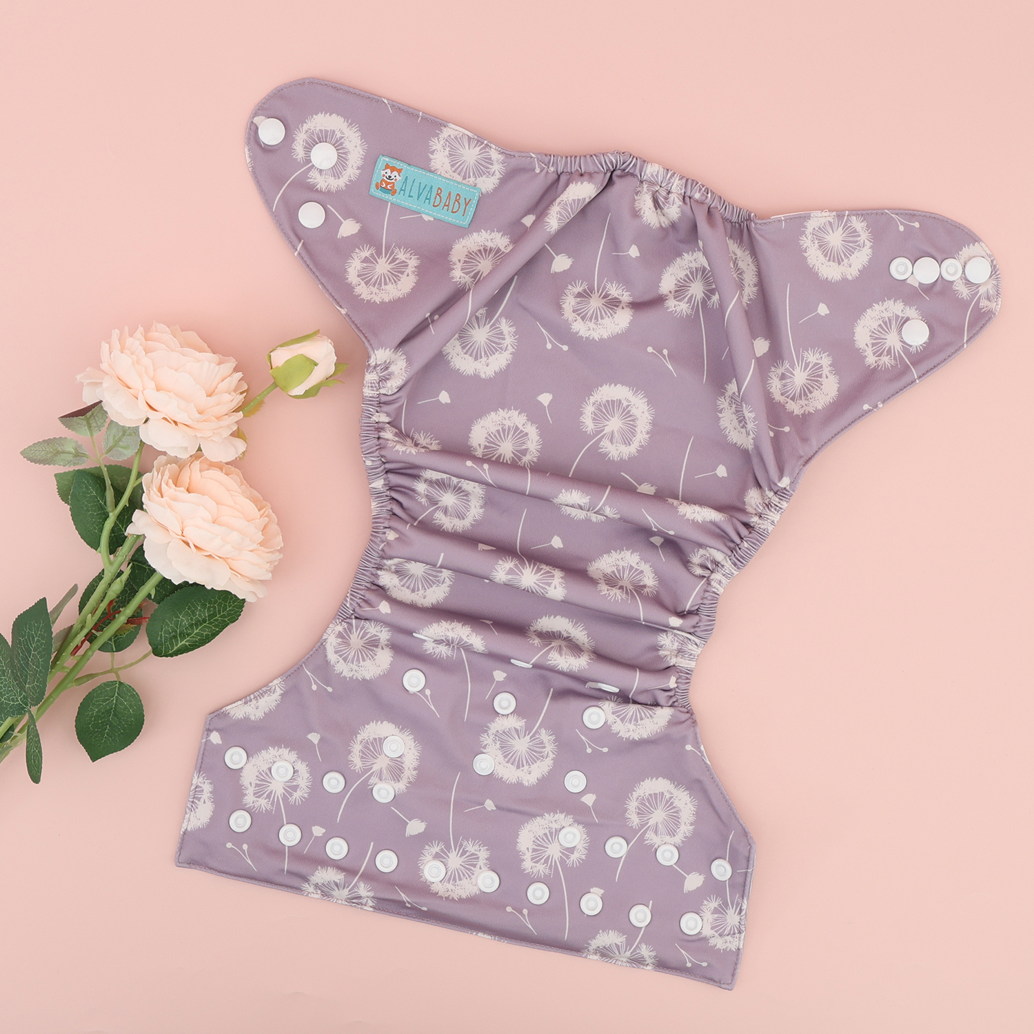 ALVABABY Waterproof Diaper Cover & Swim Diaper – Adjustable Reusable Diaper Shell (CDC-EW49A-WZ)