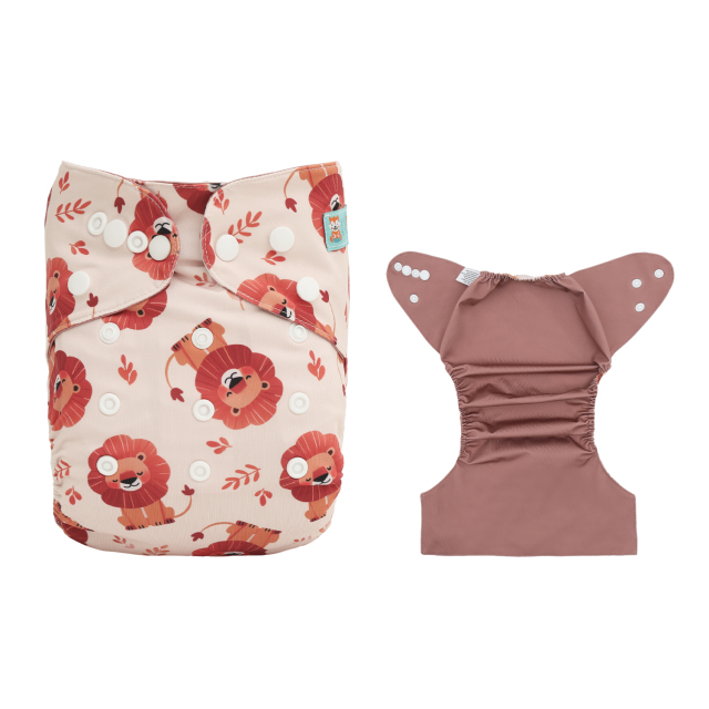 ALVABABY Waterproof Diaper Cover & Swim Diaper – Adjustable Reusable Diaper Shell