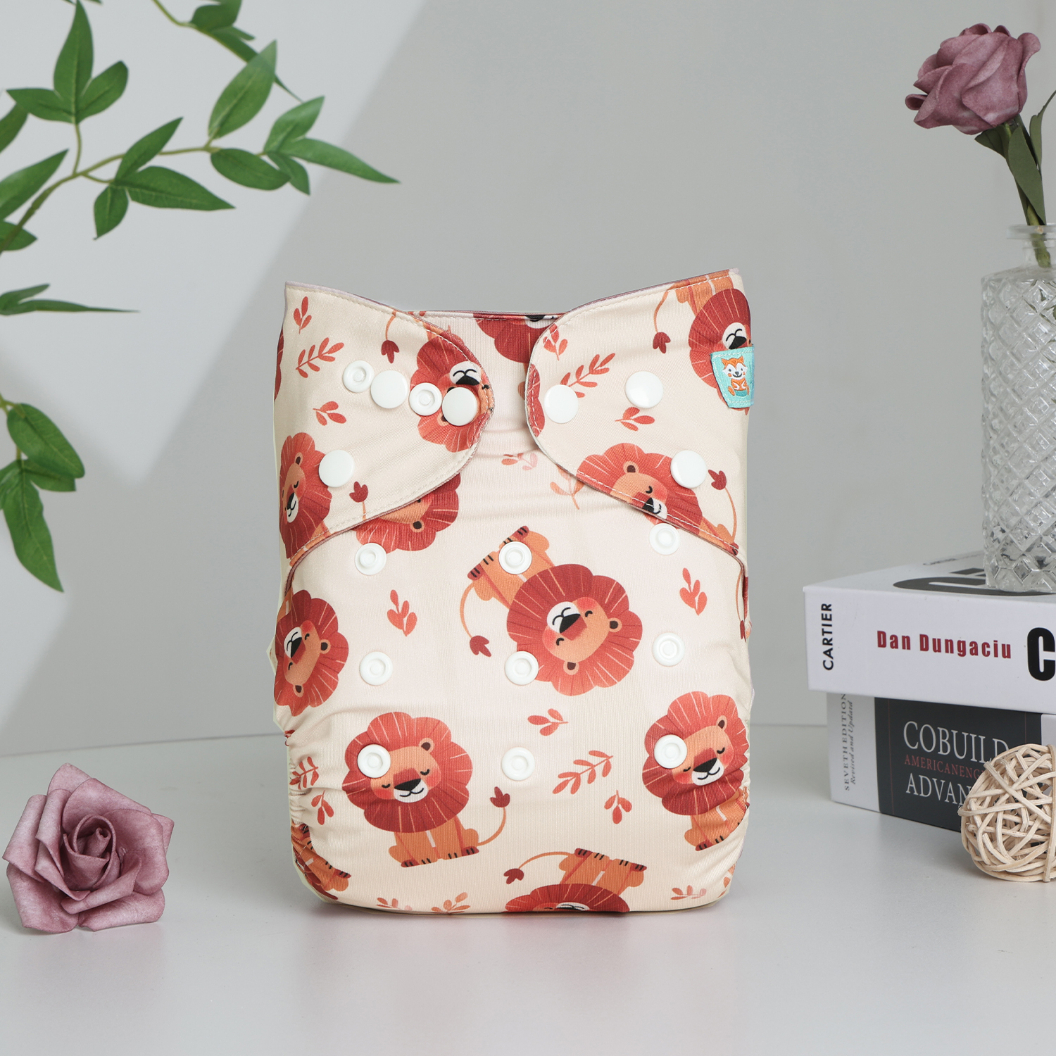 ALVABABY Waterproof Diaper Cover & Swim Diaper – Adjustable Reusable Diaper Shell (CDC-EW50A-WZ)