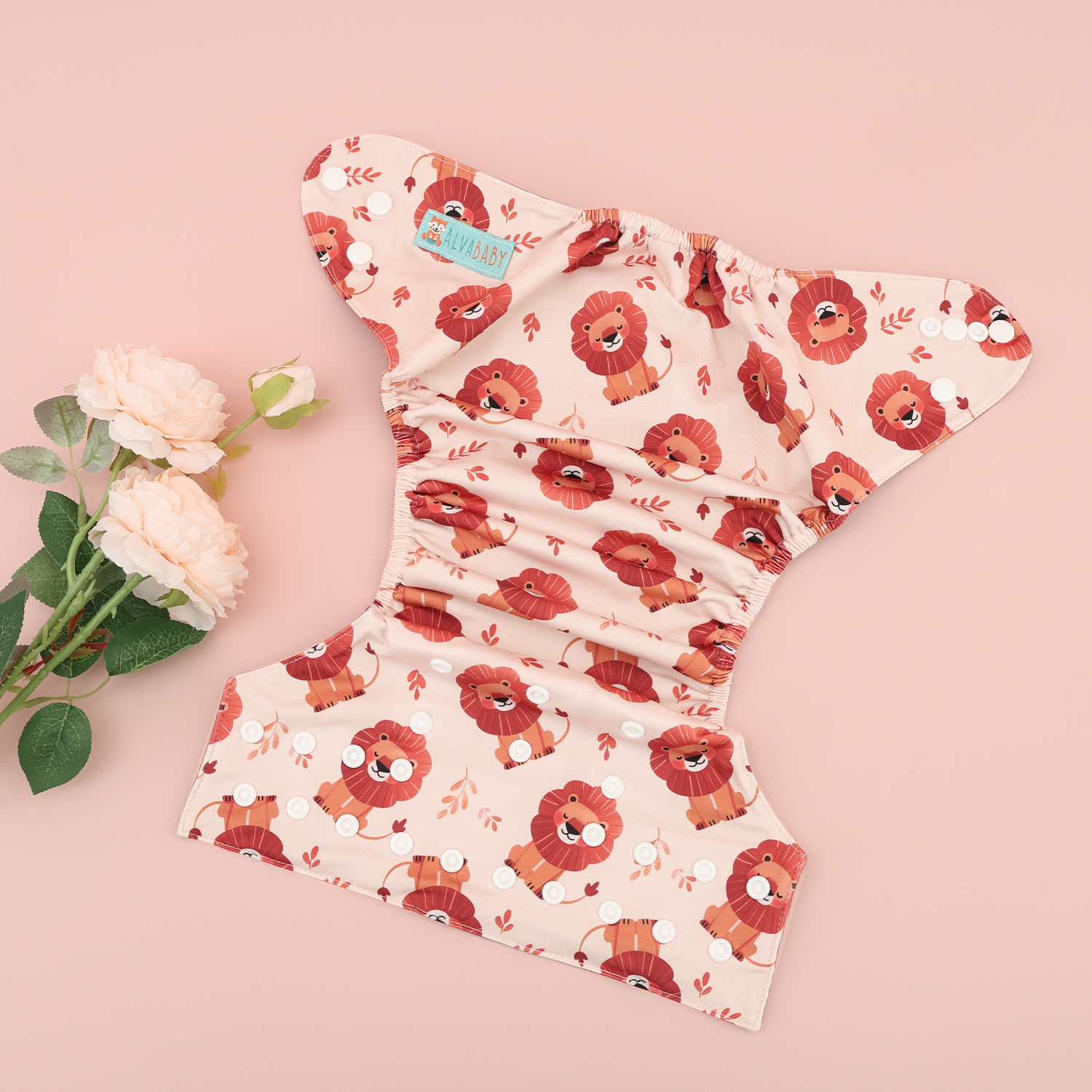 ALVABABY Waterproof Diaper Cover & Swim Diaper – Adjustable Reusable Diaper Shell (CDC-EW50A-WZ)