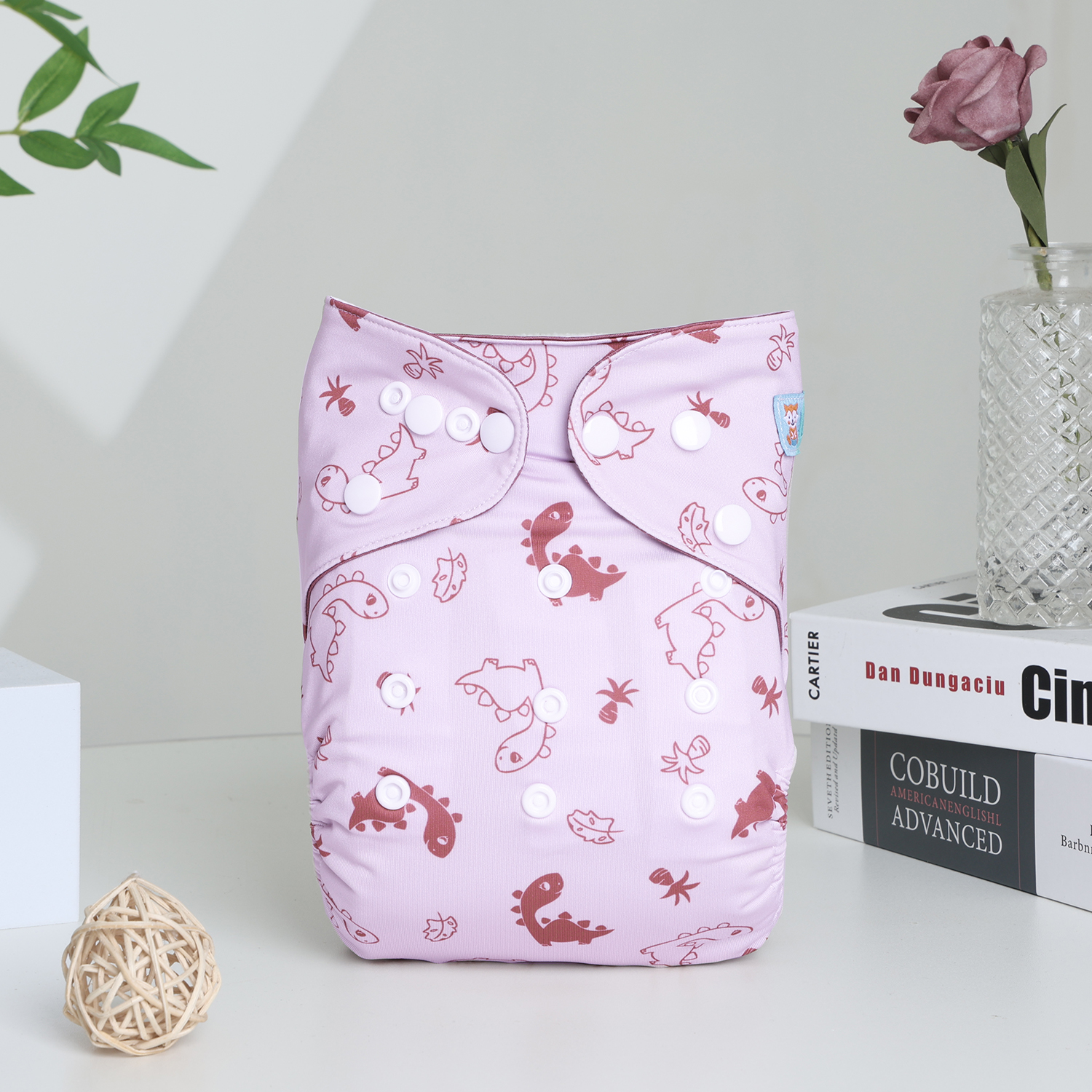 ALVABABY Waterproof Diaper Cover & Swim Diaper – Adjustable Reusable Diaper Shell (CDC-EW51A-WZ)